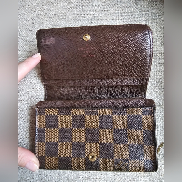 SOLD**Louis Vuitton Wallet and Coin purse - Picture 1 of 11